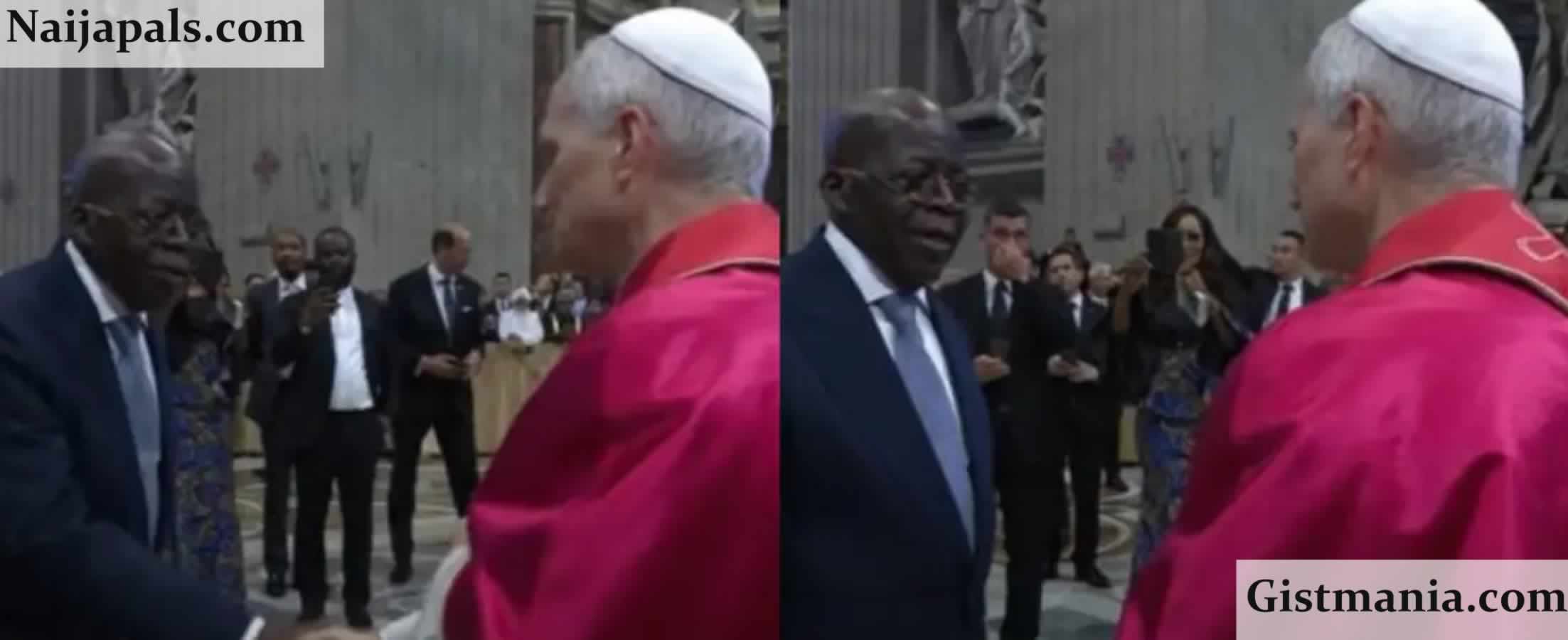 President Tinubu Meets Pope Leo XIV In Historic Visit To Vatican