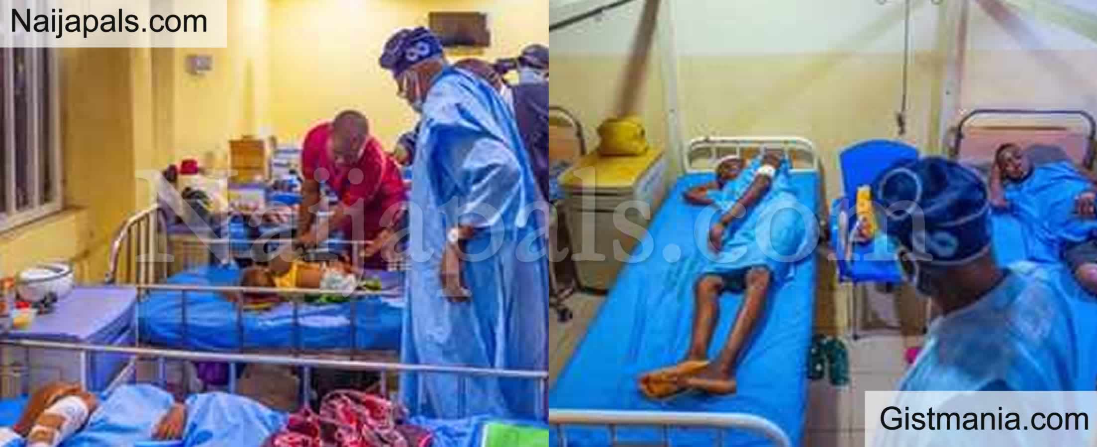 PHOTOS&#059; &quot;I See Your Pain&#059; You’re Not Alone&quot;  —  Tinubu Reassures Benue People