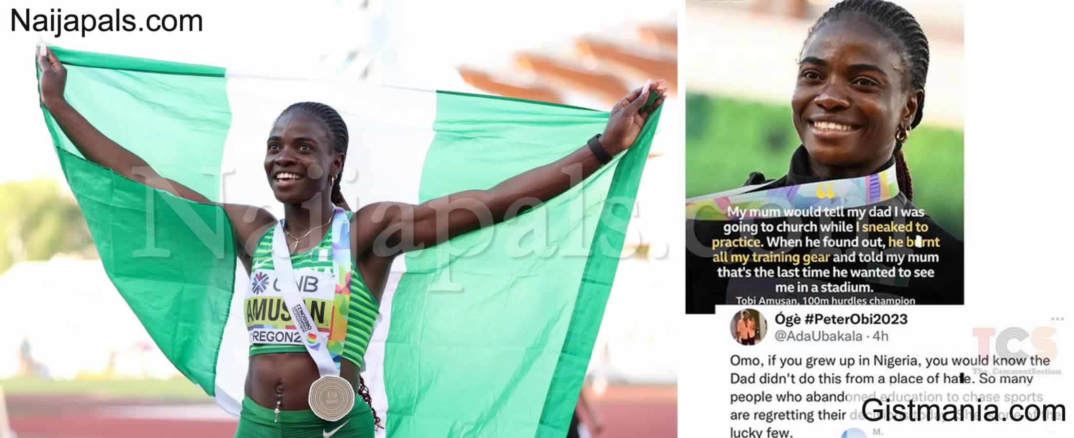 Nigeria’s Star Hurdler, Tobi Amusan Strikes Gold Again In Czech Republic