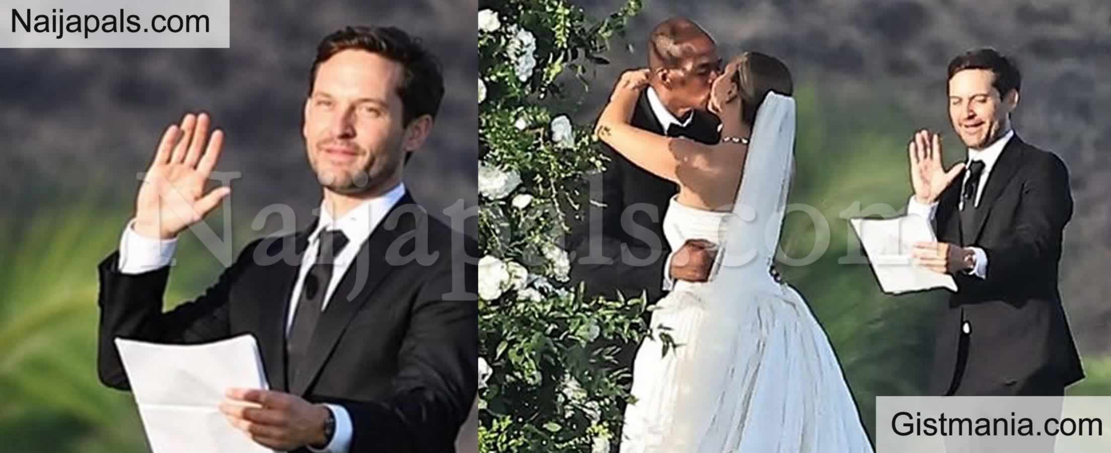 American Actor Tobey Maguire Officiates Ex-Wife Jennifer Meyer’s Wedding to Billionaire Heir