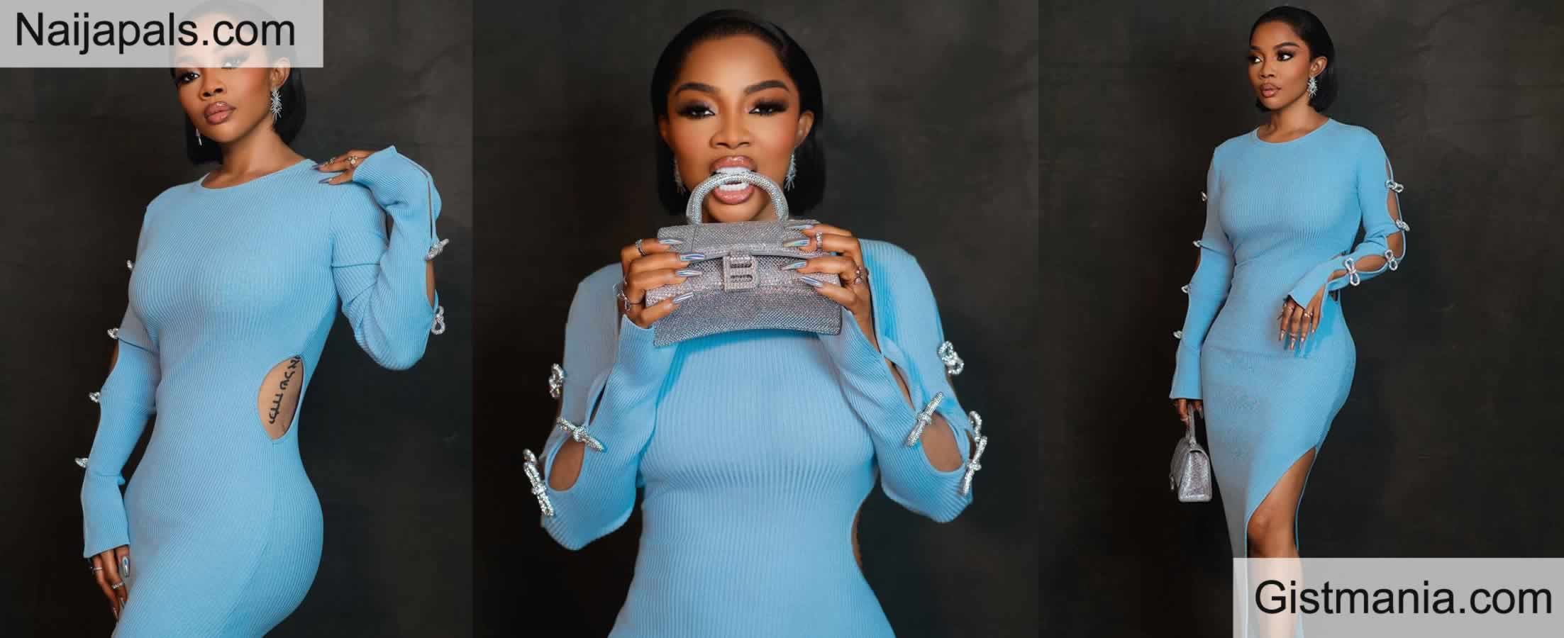 Toke Makinwa Celebrates End Of October With Dazzling Photos