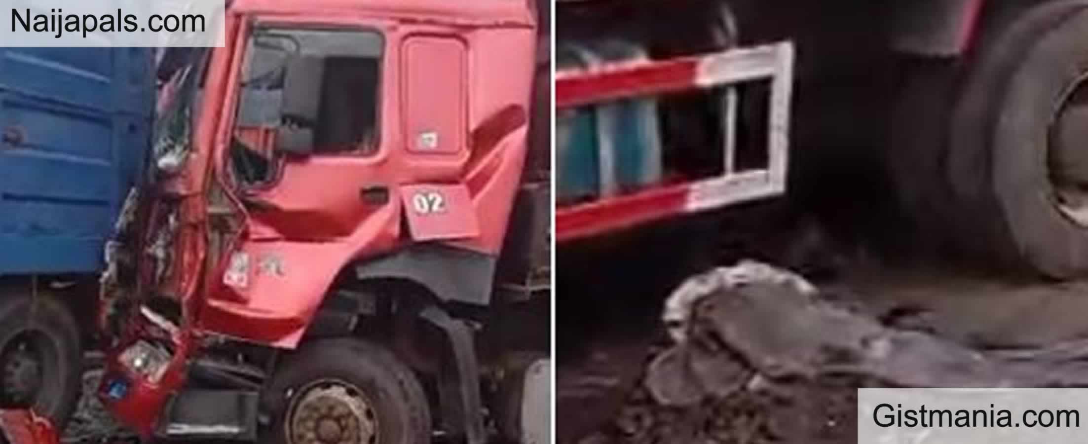 Tragedy As Cyclist Dies After Colliding With Truck In Lagos