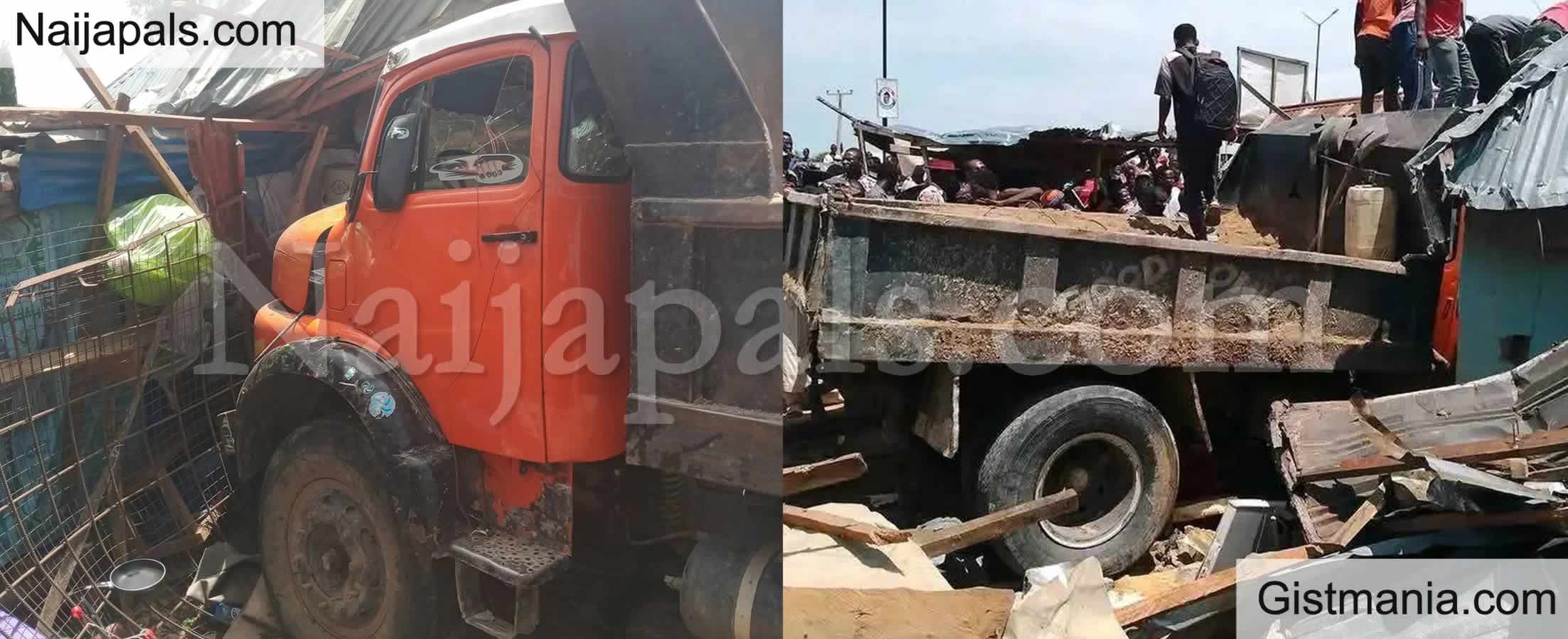 Many Feared Dead As Tipper Truck Rams Into Crowd In Jalingo Market