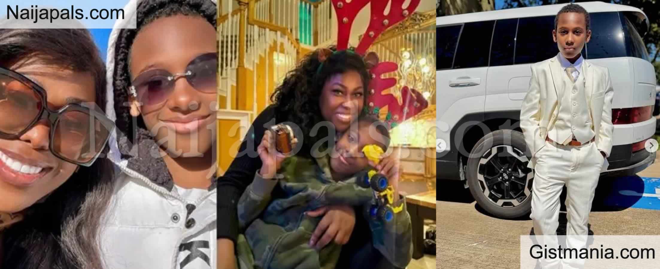 PHOTOS: Actress, Uche Jombo Celebrates Son Matthew As He Turns 10