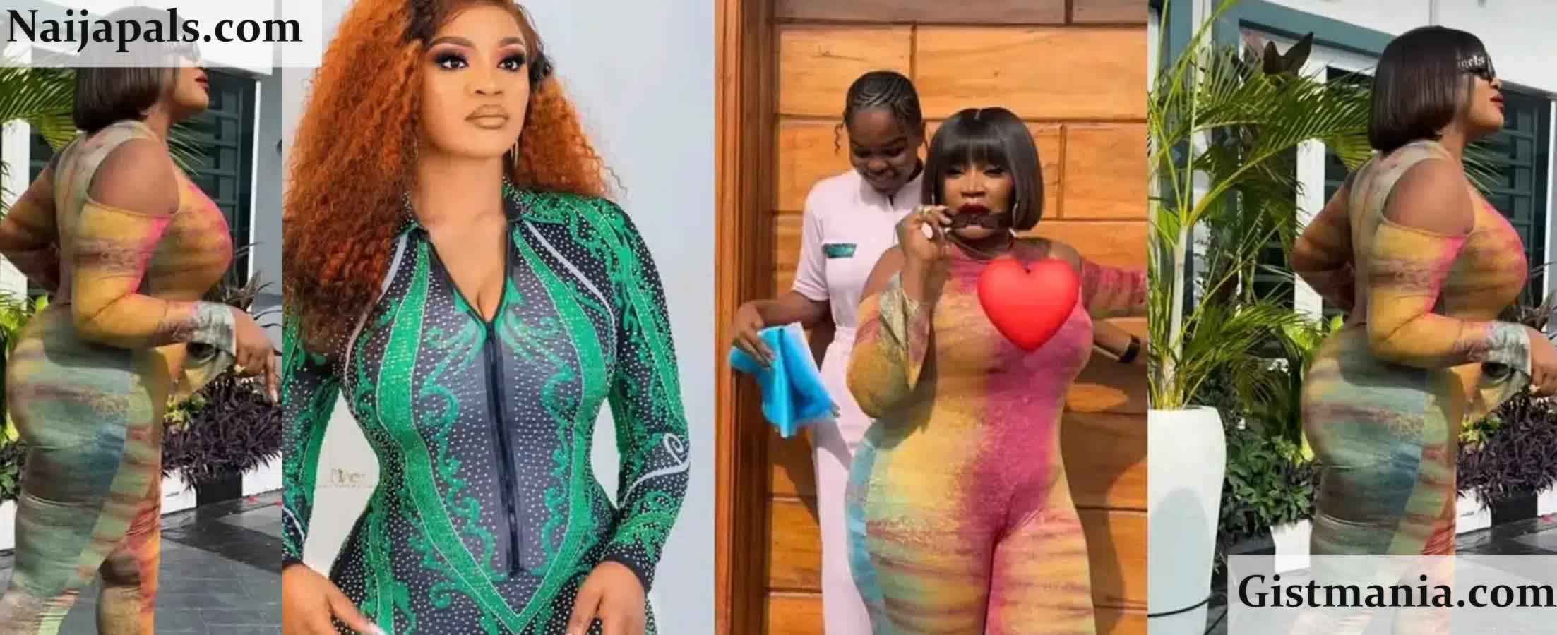 Nollywood Star Uche Ogbodo Flaunts New Look After Controversial BBL Surgery (Video)