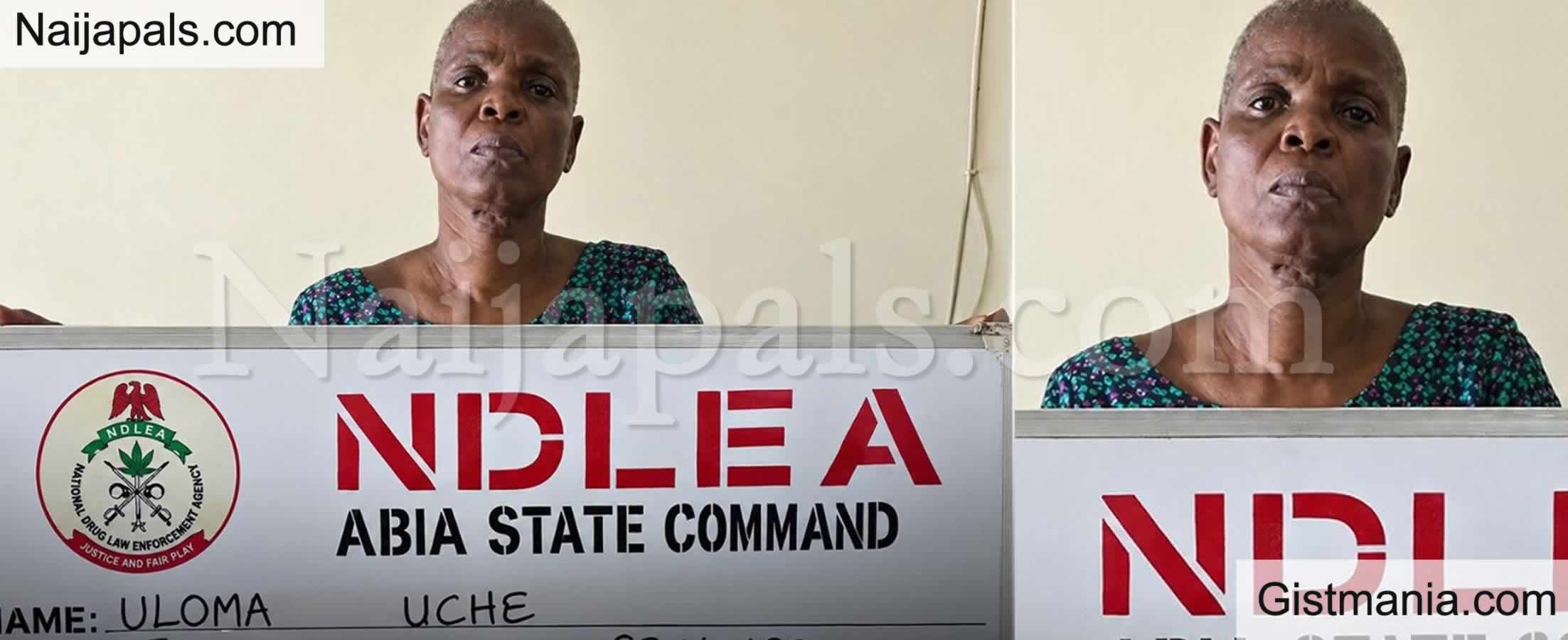 83yr Old Grandma, Uloma Uchechi Arrested Again Over Drug Trafficking in Abia