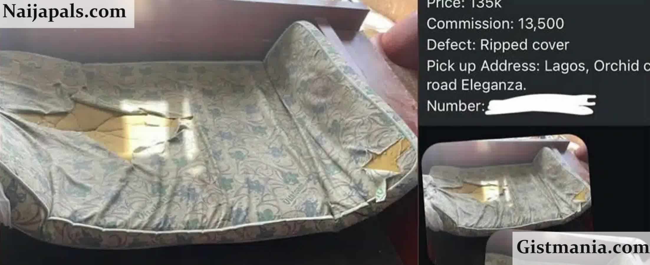 ₦135K for What? Tattered Mattress Listing Sparks Outrage On Instagram (Photos)