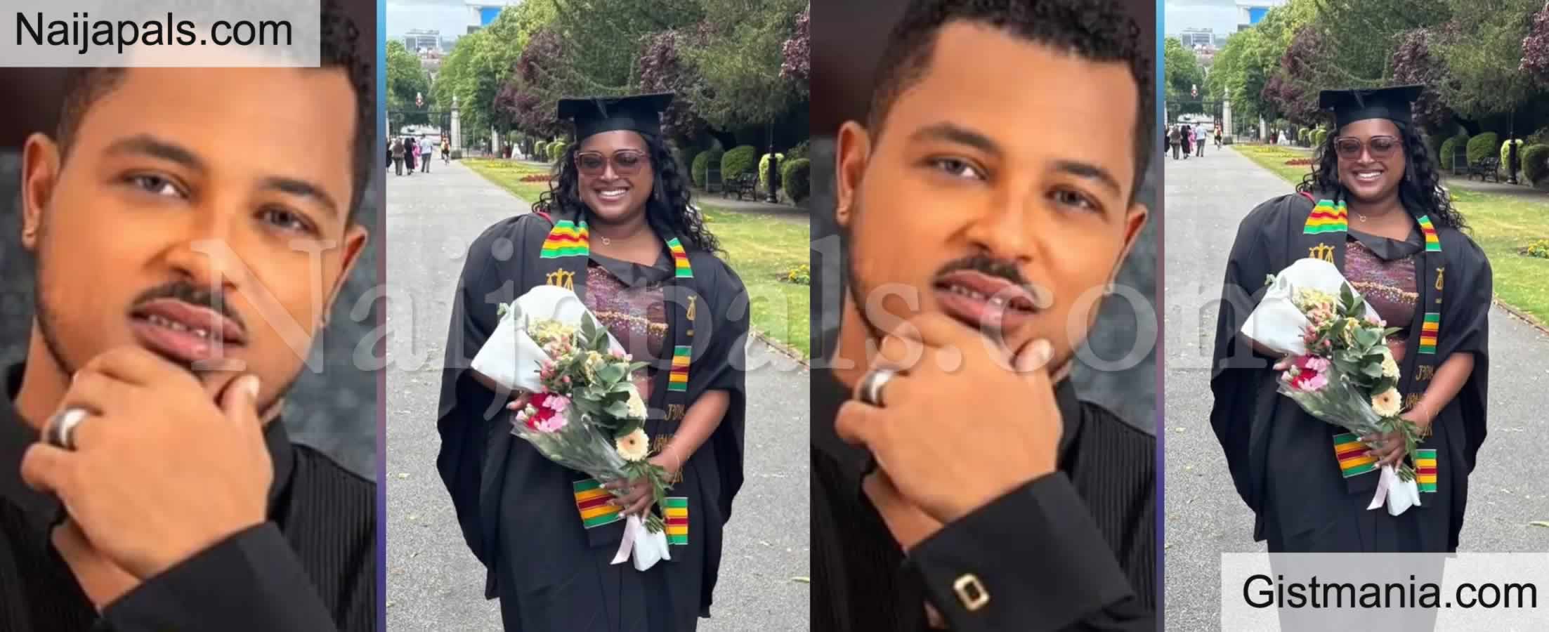 I’m A Proud Father! - Popular Actor, Van Vicker Celebrates As Daughter Graduates With Law Degree
