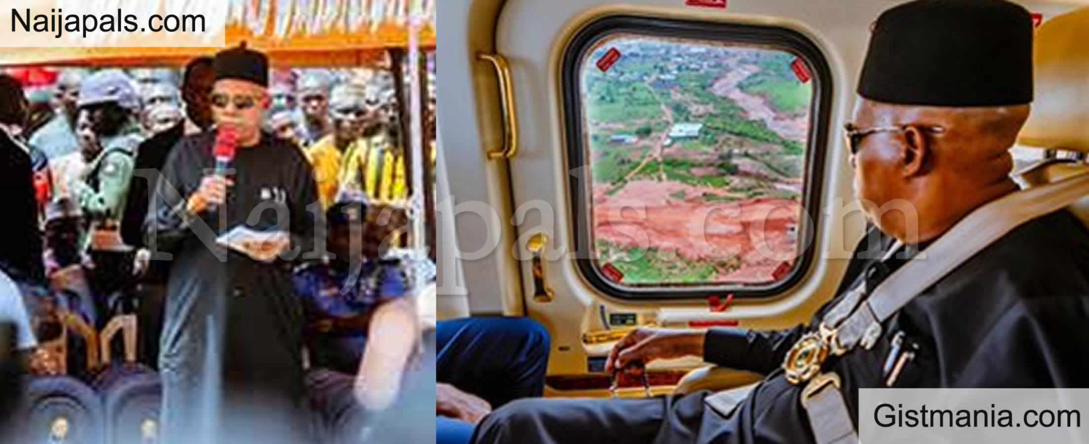 VIDEO: VP Shettima Embarks on An Ariel Assessment of The Flood-hit Areas in Niger State