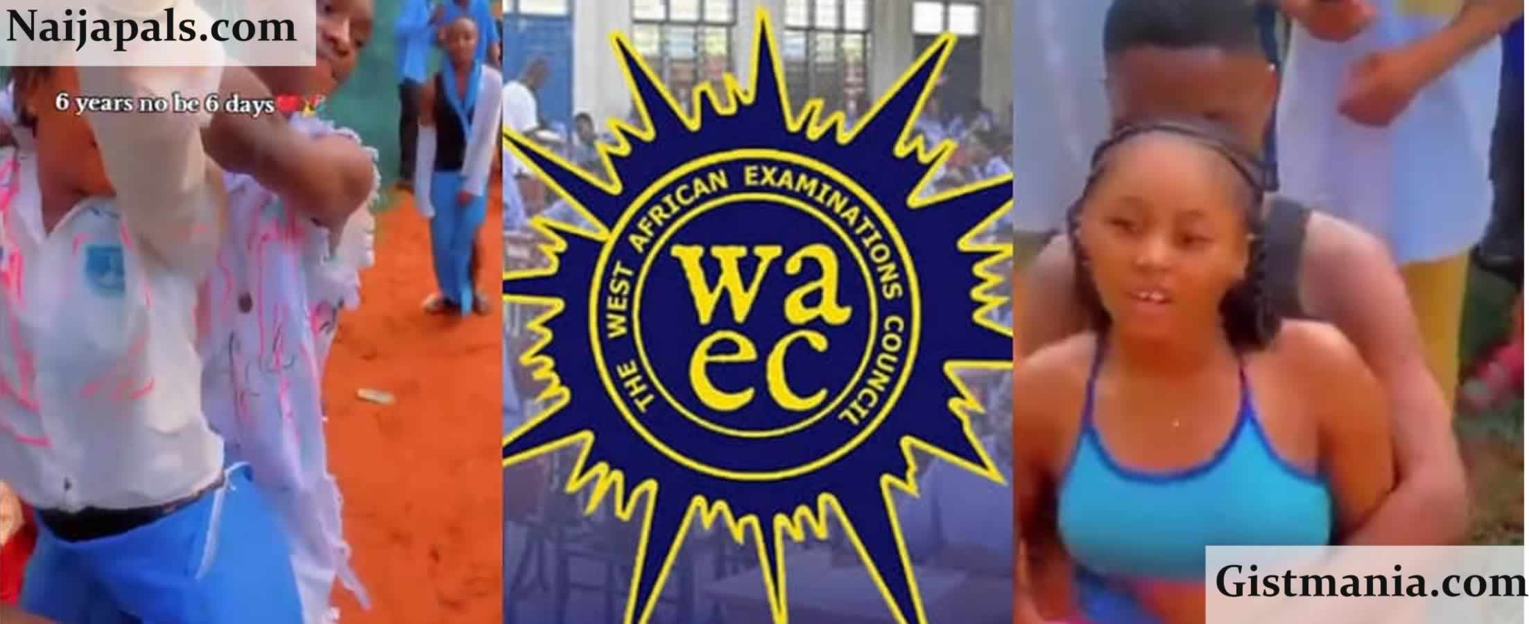 Outrage As Secondary School Leavers Celebrate WAEC With Wild Party, Romantic Displays (Video)