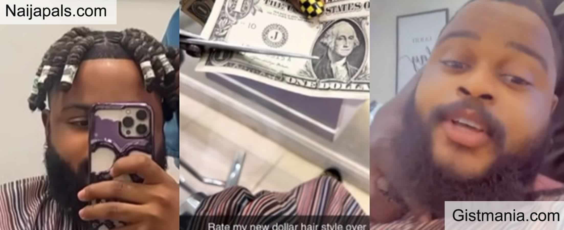 VIDEO: Whitemoney Reacts After He Was Called Out For Wearing Fake Louis Vuitton Shoes