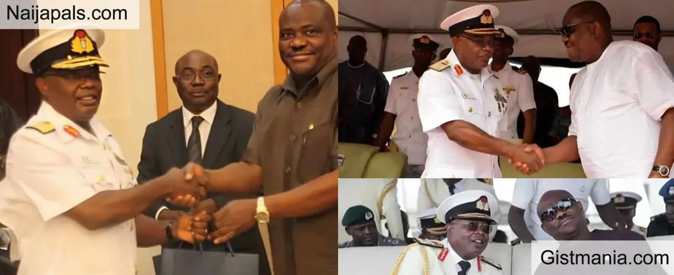 Old Photos Of Wike And Rivers Interim Governor, Ibas Sparks Controversy