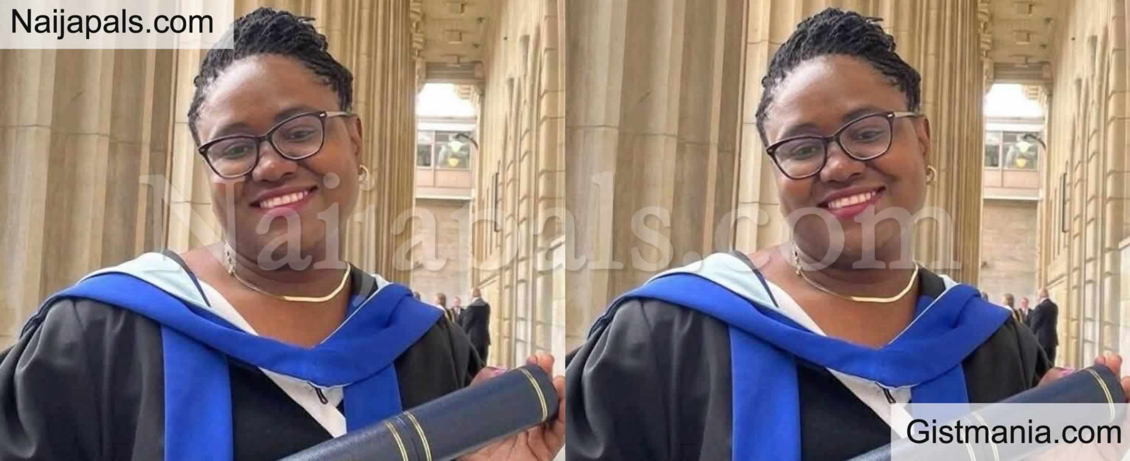 Nigerian Lady Based In UK Dies Shortly After Bagging Her PhD